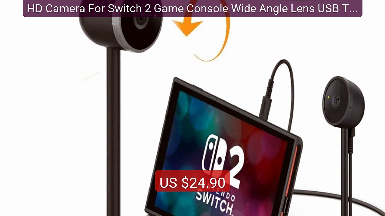 HD Camera For Switch 2 Game Console Wide Angle Lens USB Type-C 1080... -- Top Rated 2026 | Buy Now!
