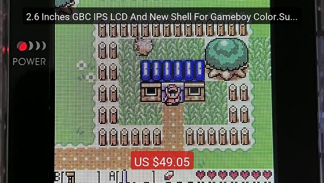 2.6 Inches GBC IPS LCD And New Shell For Gameboy Color.Support... Best Buy 2026 | Great Quality!