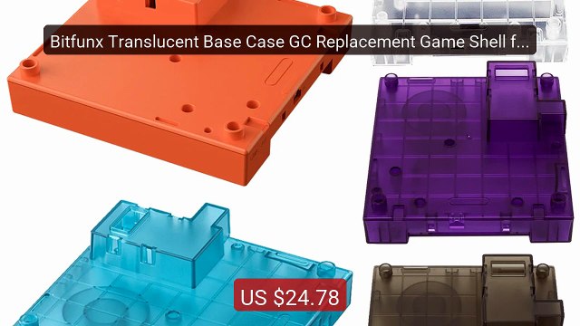 Bitfunx Translucent Base Case GC Replacement Game Shell for GBA Ga... Best Deal 2026 | Shop Now!