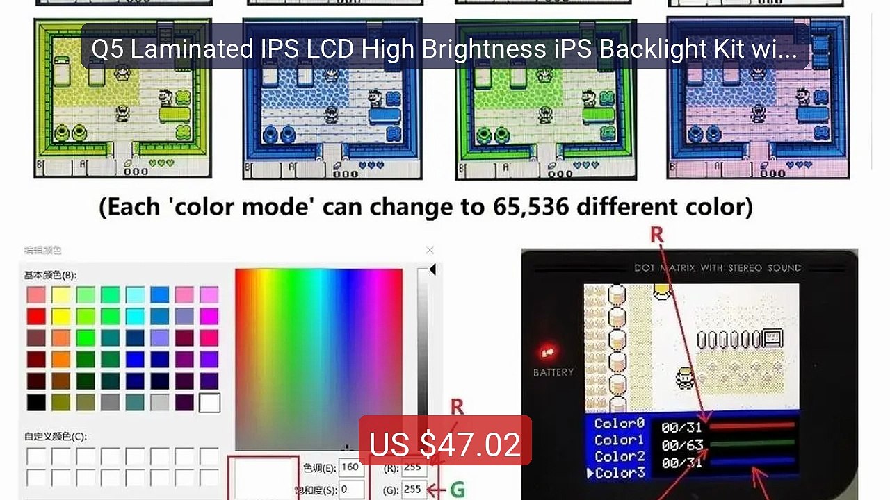 Q5 Laminated IPS LCD High Brightness iPS Backlight Kit with O... -- Amazing Value 2026 | Must Have!