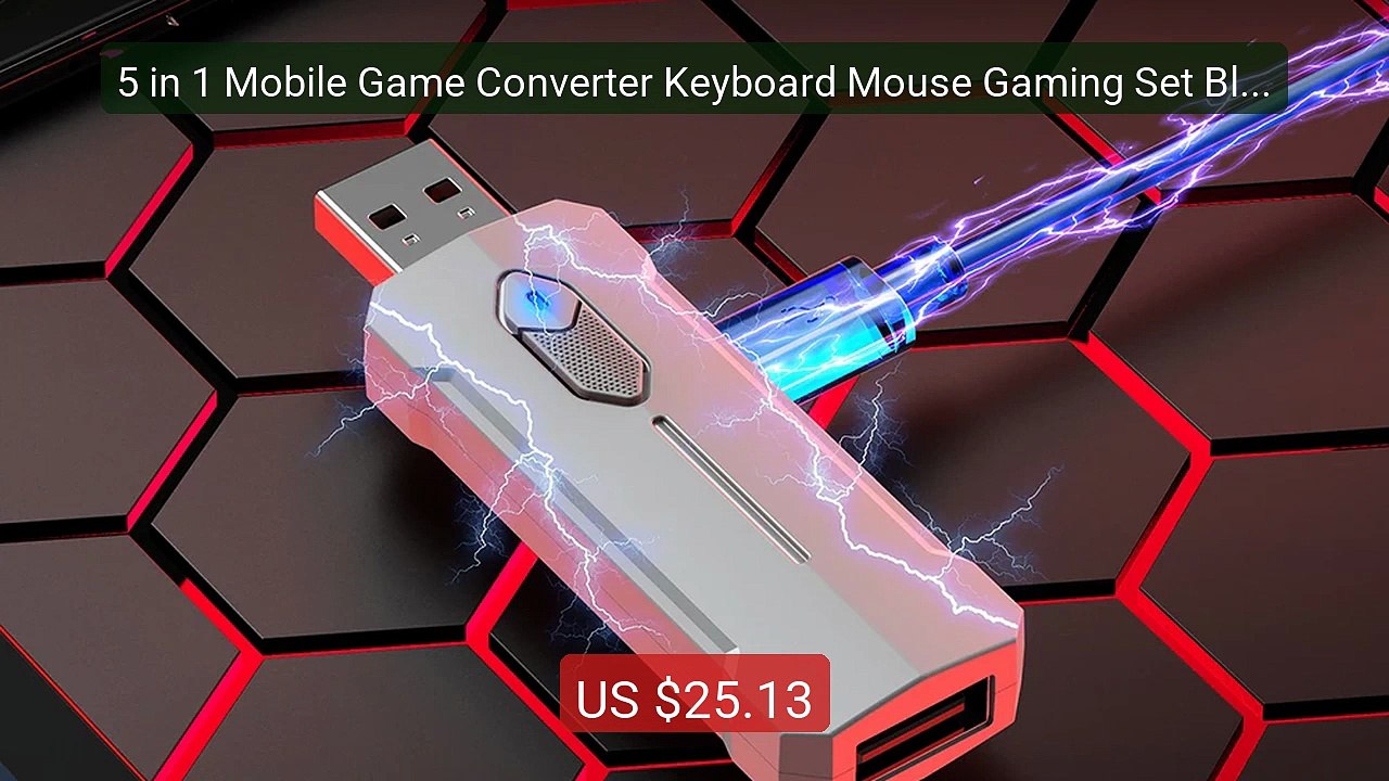 5 in 1 Mobile Game Converter Keyboard Mouse Gaming Set Bluetoo... -- Hot Deal 2026 | Limited Offer!