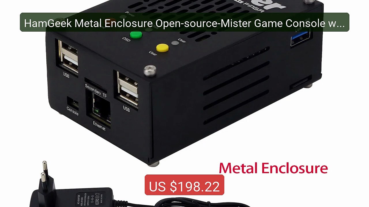 HamGeek Metal Enclosure Open-source-Mister Game Console with Cyclo... -- Best Deal 2026 | Shop Now!