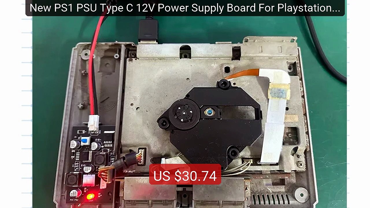 New PS1 PSU Type C 12V Power Supply Board For Playstation 1 Fa... -- Hot Deal 2026 | Limited Offer!