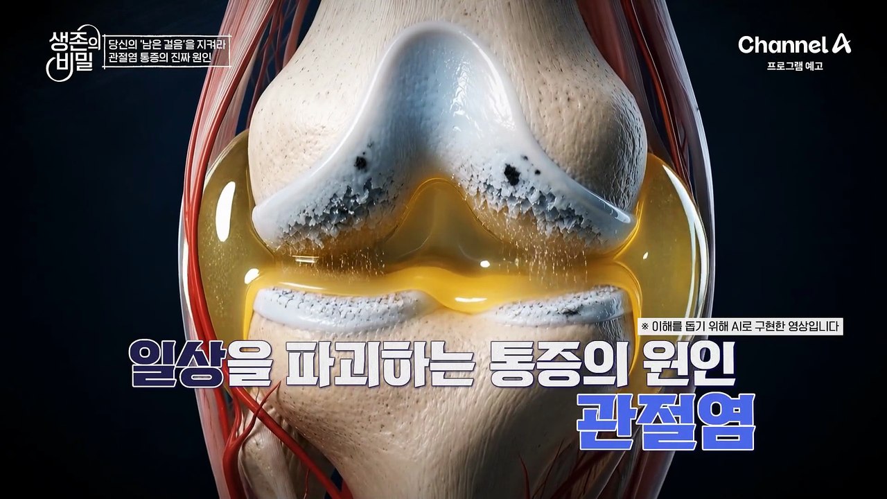 [예고] 무릎에서 시작된 염증의 불씨♨ 일상을 파괴하는 통증! 관절염에서 벗어나는 방법은?
