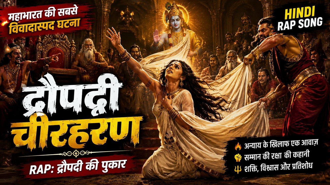 द्रौपदी चीरहरण _ RAP _ द्रौपदी की पुकार _ Hindi Rap Song 2026 _ Mahabharat Rap _ Draupadi Cheer Haran