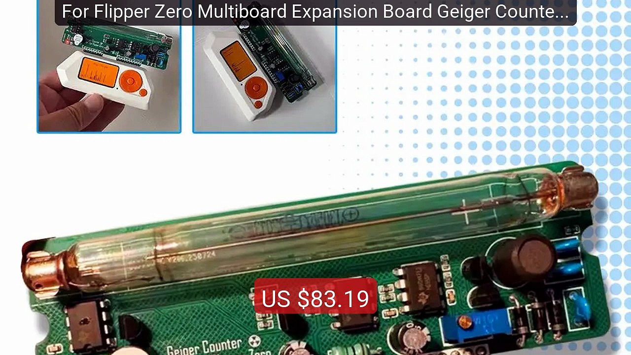 For Flipper Zero Multiboard Expansion Board Geiger Counter Module ... -- Best Deal 2026 | Shop Now!