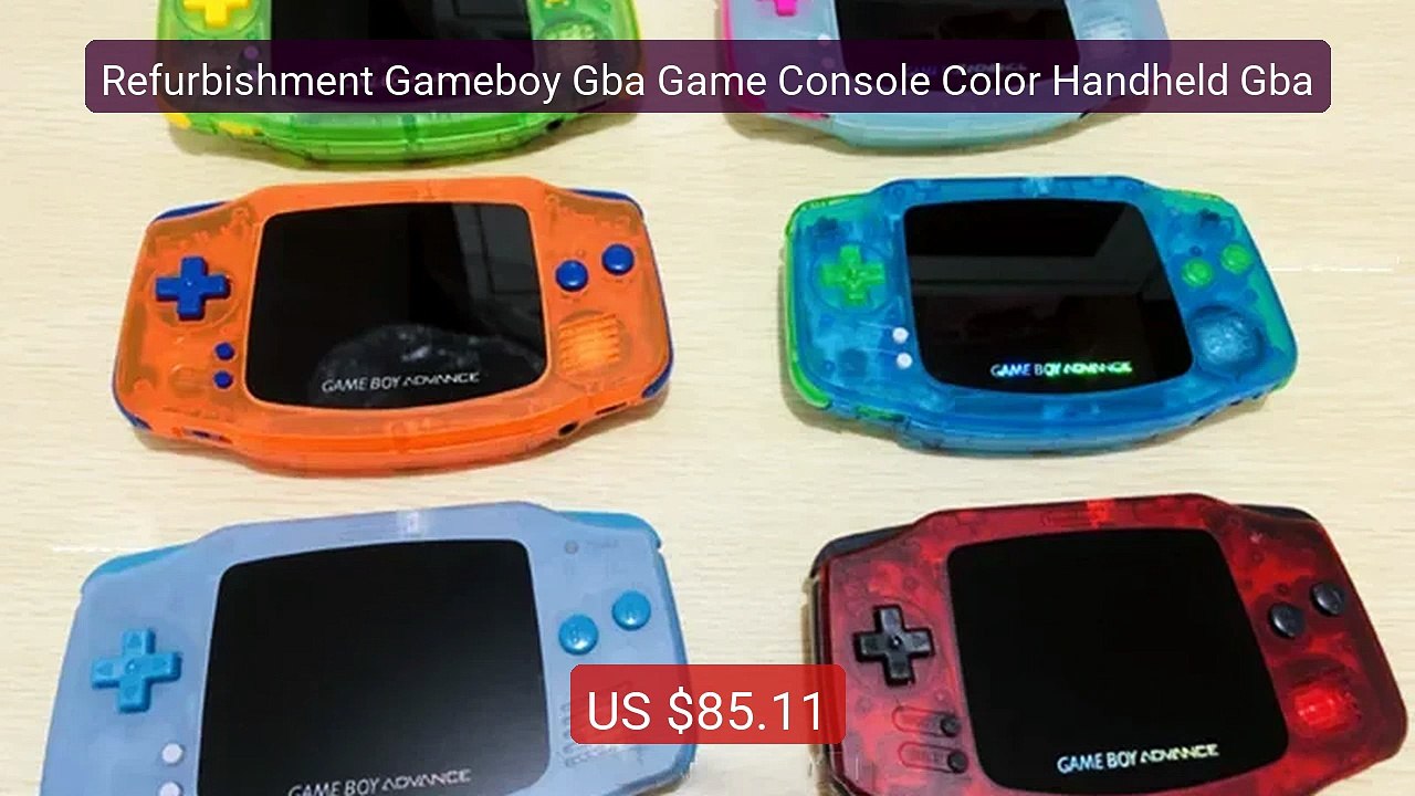 Refurbishment Gameboy Gba Game Console Color Ha...