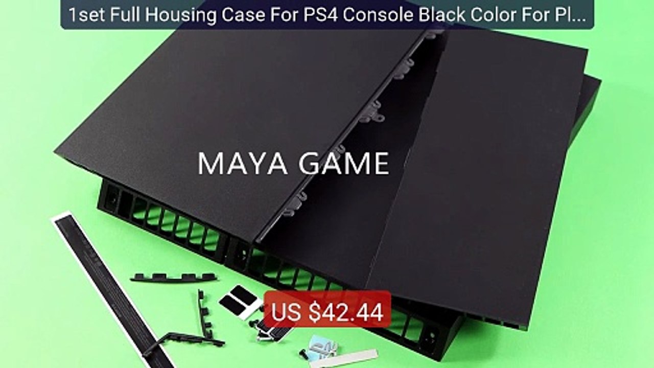 1set Full Housing Case For PS4 Console Black Color For Playstations... -- Top Rated 2026 | Buy Now!