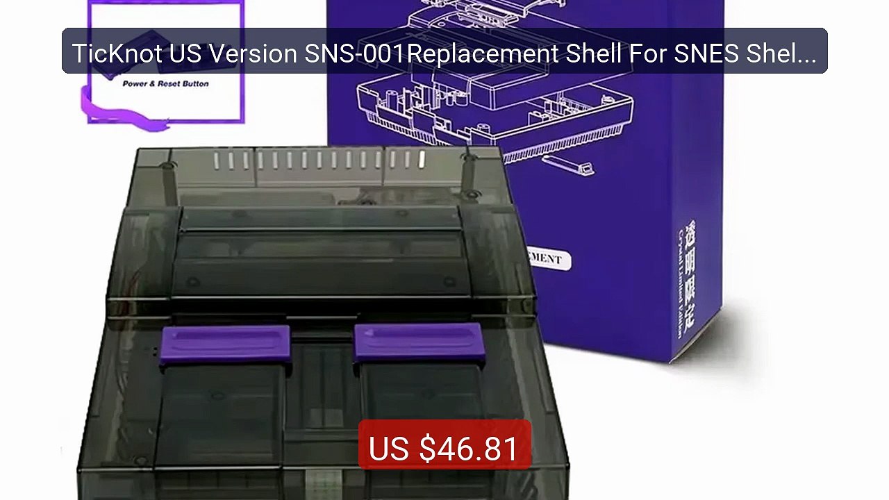 TicKnot US Version SNS-001Replacement Shell For SNES Shell Console ... -- Top Rated 2026 | Buy Now!