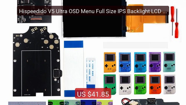 Hispeedido V5 Ultra OSD Menu Full Size IPS Backlight LCD Kit+N... Best Buy 2026 | Great Quality!