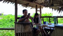 RG and Friends Food Trip in the Payag: Delicious Stir Fry Squid in Oyster Sauce! 🦑 | MJR Vlogs