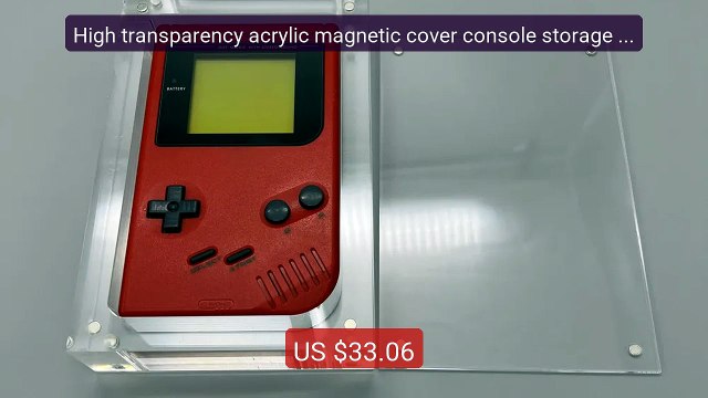 High transparency acrylic magnetic cover console storage box ... Amazing Value 2026 | Must Have!