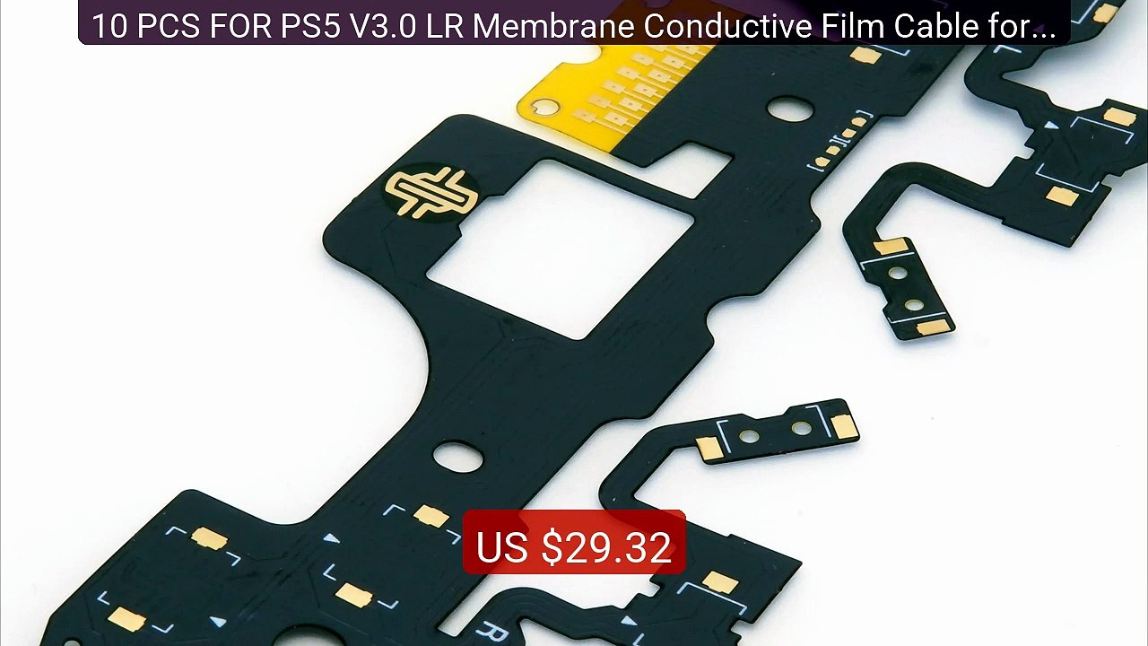 10 PCS FOR PS5 V3.0 LR Membrane Conductive Film Cable for PS5... -- Amazing Value 2026 | Must Have!