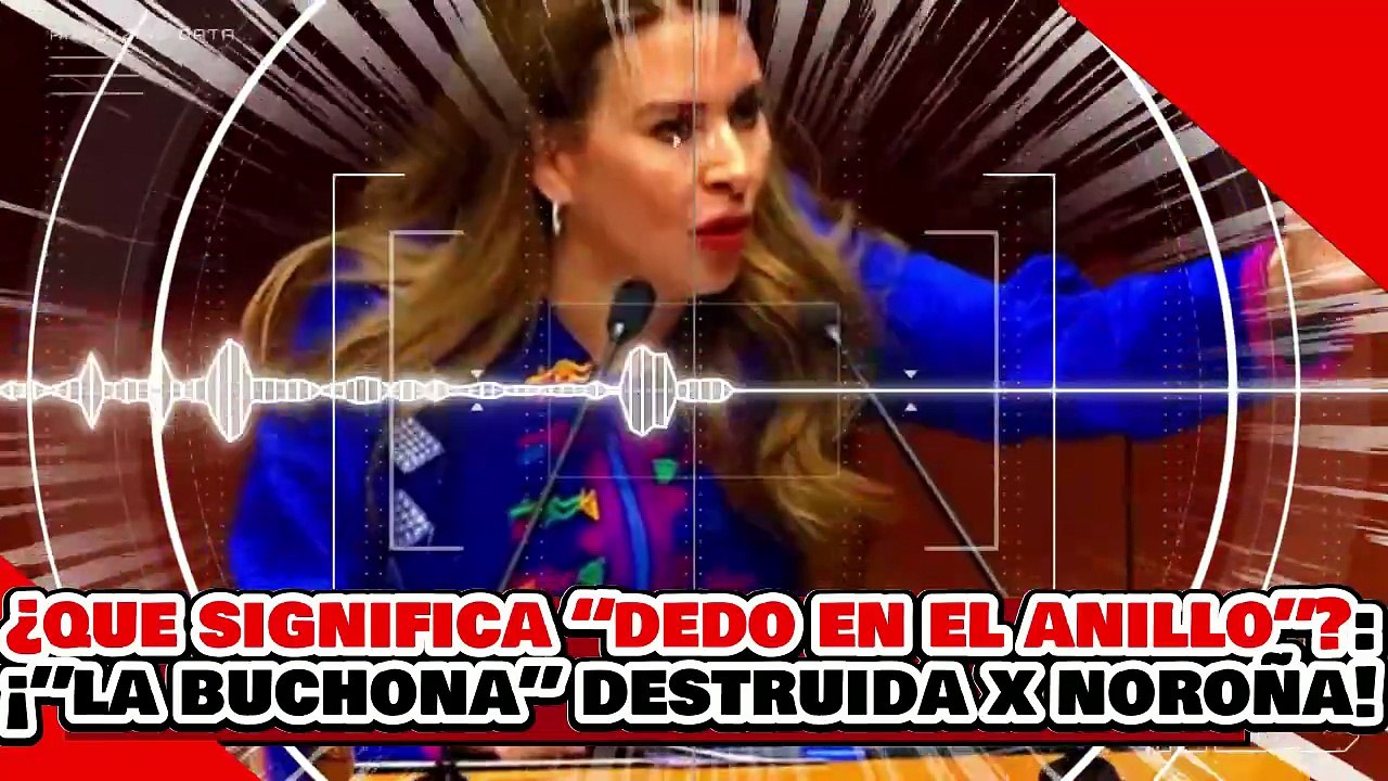 🔥🚨¡¿QUE QUISO DECIR CON “DEDO EN EL ANILLO”! ¡”LA NARKO BUCHONA” VIGGIANO es DESTRUIDA x NOROÑA!