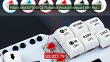 Hitbox Mini GP2040 CE Fightstick Pocket Keyboard With Hot Swa... -- Amazing Value 2026 | Must Have!