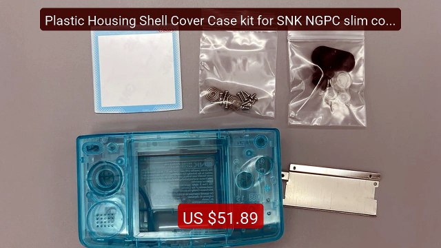 Plastic Housing Shell Cover Case kit for SNK NGPC slim consol... Amazing Value 2026 | Must Have!