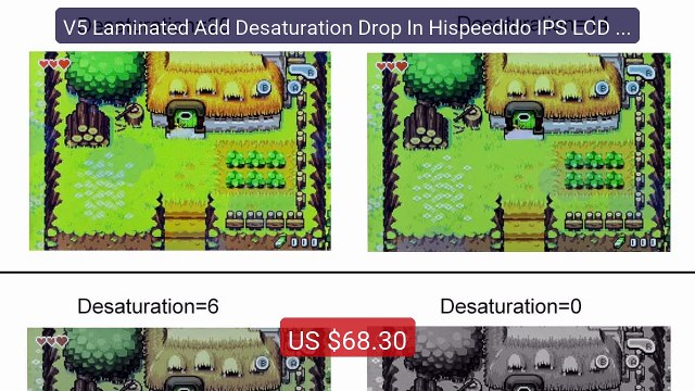 V5 Laminated Add Desaturation Drop In Hispeedido IPS LCD Kit+Pre-cu... Top Rated 2026 | Buy Now!
