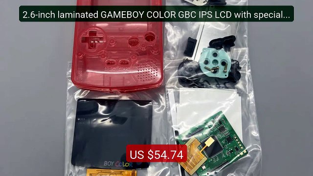 2.6-inch laminated GAMEBOY COLOR GBC IPS LCD with special shell Amazing Value 2026 | Must Have!