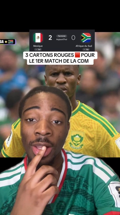 L’ouverture de la coupe du monde en rouge
