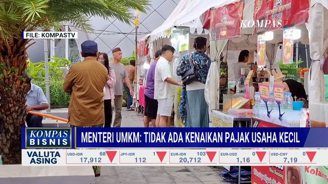 Menteri UMKM Pastikan Pajak UMKM Tak Naik, Tarif 0,5 Persen Kini Berlaku Permanen | KOMPAS BISNIS