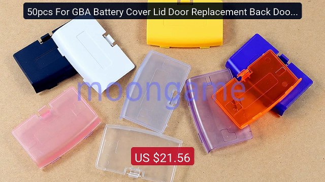 50pcs For GBA Battery Cover Lid Door Replacement Back Door Cas... Hot Deal 2026 | Limited Offer!