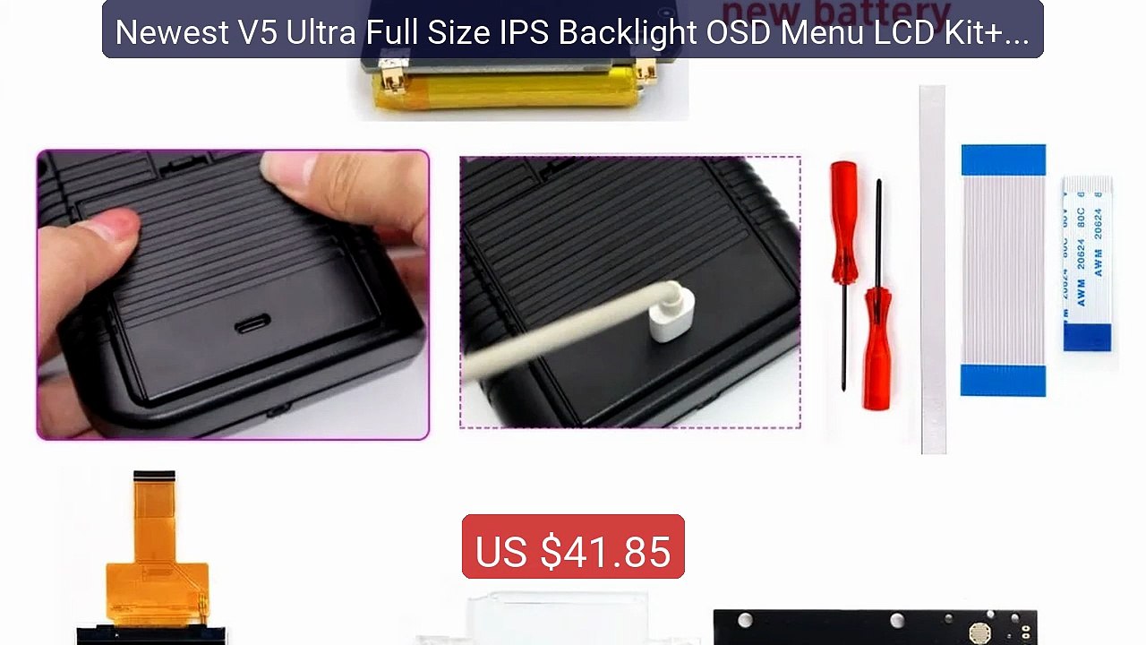 Newest V5 Ultra Full Size IPS Backlight OSD Menu LCD Kit+No N... -- Amazing Value 2026 | Must Have!