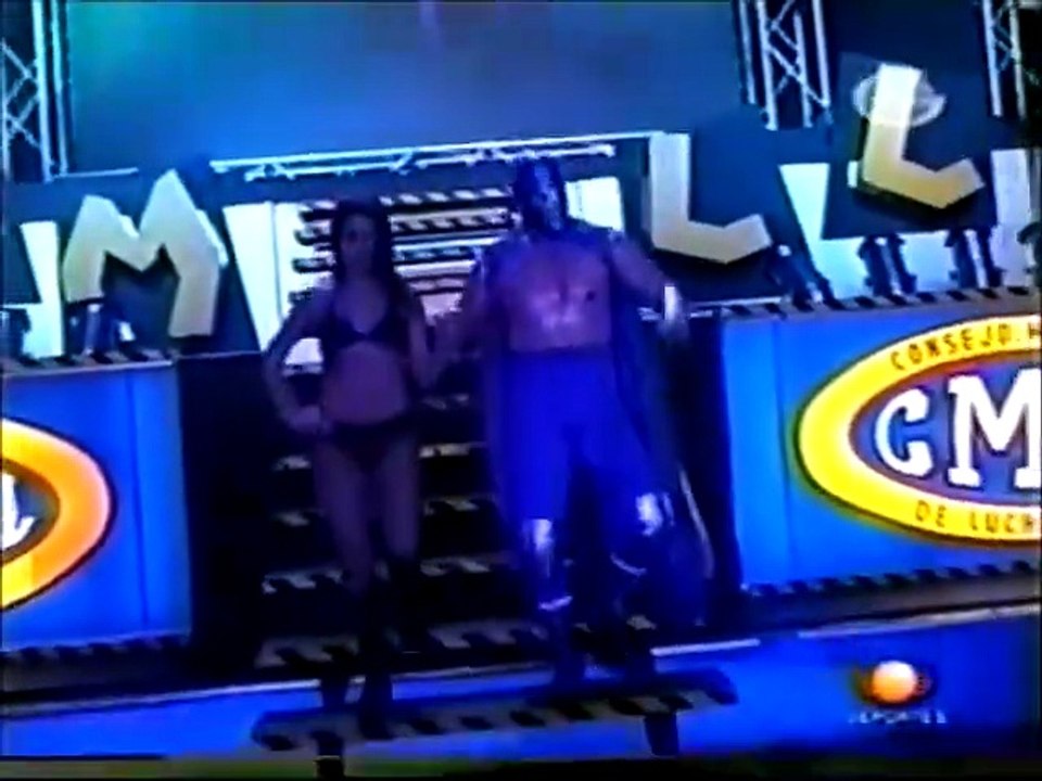 Hijo del Santo vs Blue Demon Jr (CMLL December 7th, 2002)