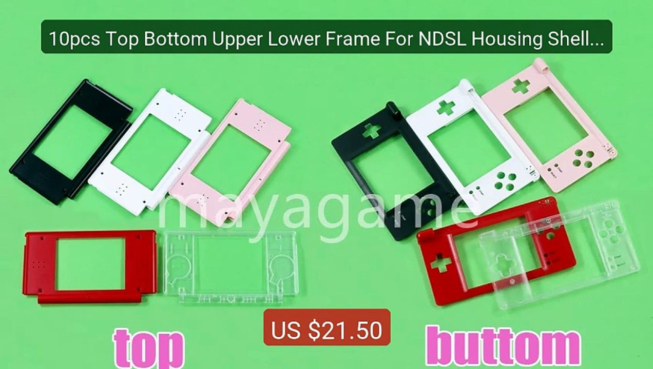 10pcs Top Bottom Upper Lower Frame For NDSL Housing Shell Front Ba... -- Best Deal 2026 | Shop Now!