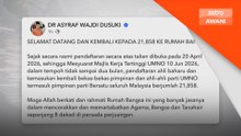 UMNO catat 21,858 ahli baharu menerusi inisiatif Rumah Bangsa