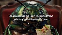 Sabahın köründe Milli Takım maçlarını izlemeye kalkınca yaşanacak olası rollenmeler