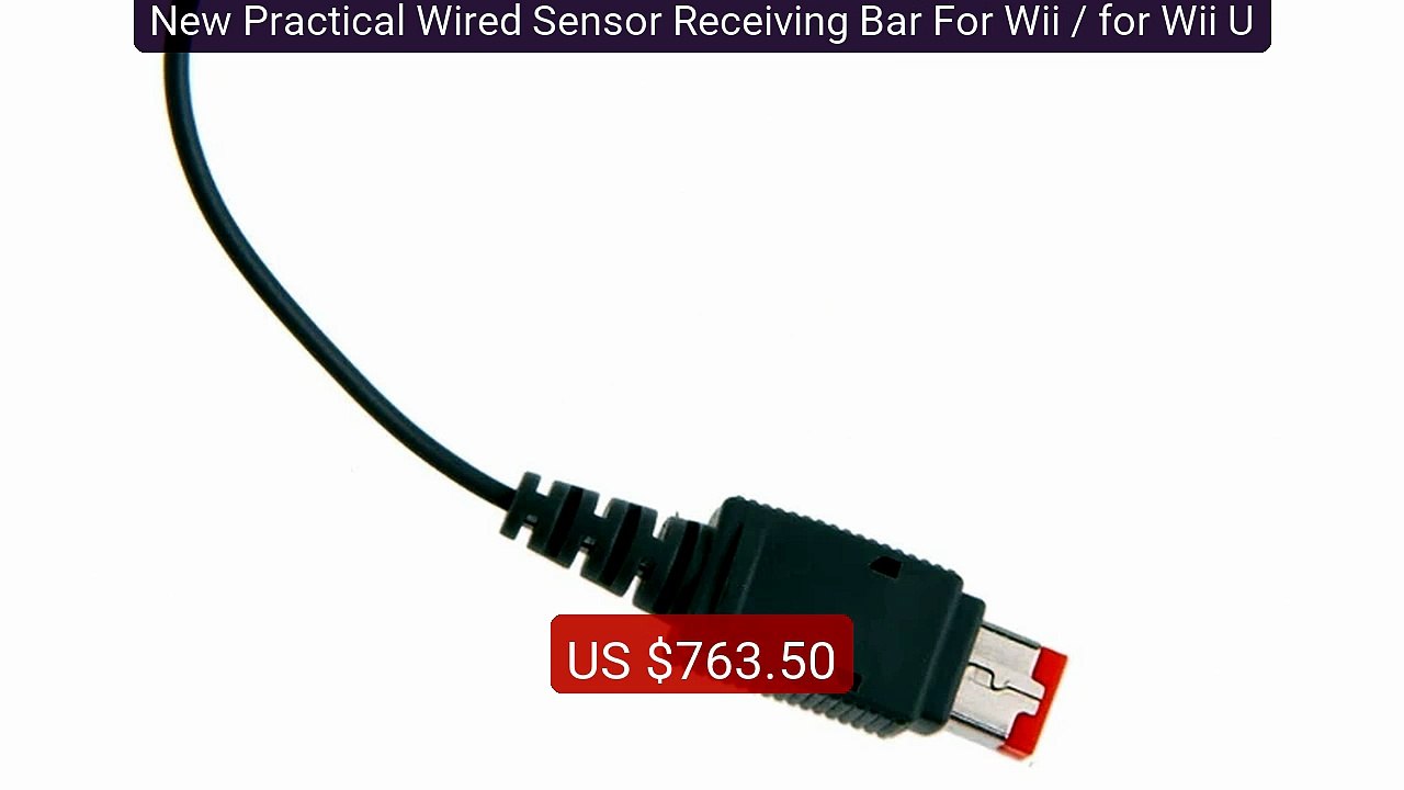 New Practical Wired Sensor Receiving Bar For Wii / for Wii U -- Hot Deal 2026 | Limited Offer!