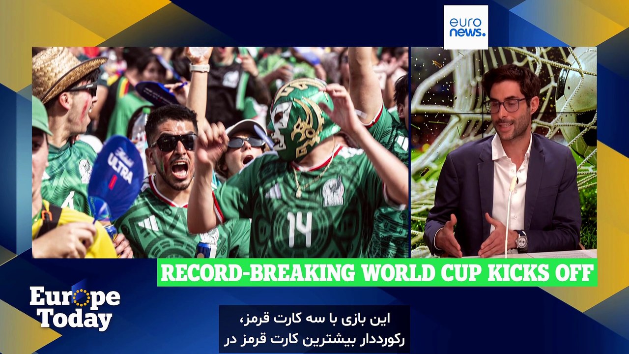 اروپا تودی: تب جام جهانی، دوره جدید مهاجرت در اتحادیه اروپا و پیام پاپ به اسپانیا
