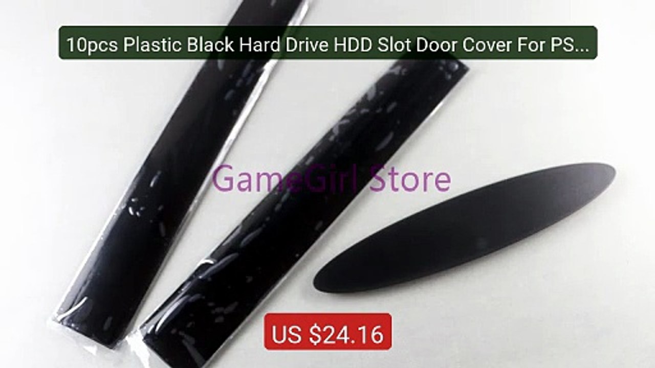 10pcs Plastic Black Hard Drive HDD Slot Door Cover For PS3 Su... -- Amazing Value 2026 | Must Have!