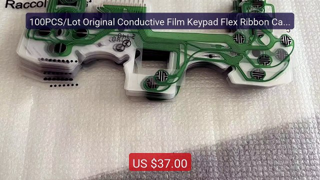 100PCS/Lot Original Conductive Film Keypad Flex Ribbon Cable P... Hot Deal 2026 | Limited Offer!