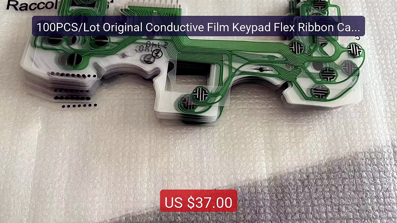 100PCS/Lot Original Conductive Film Keypad Flex Ribbon Cable P... -- Hot Deal 2026 | Limited Offer!