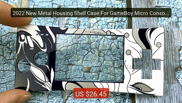 2022 New Metal Housing Shell Case For GameBoy Micro Console Re... Hot Deal 2026 | Limited Offer!