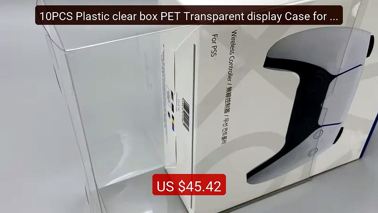 10PCS Plastic clear box PET Transparent display Case for PS5 D... -- Hot Deal 2026 | Limited Offer!