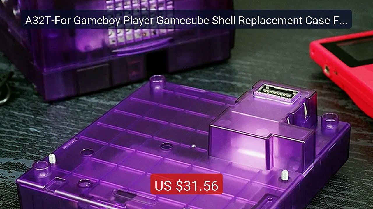 A32T-For Gameboy Player Gamecube Shell Replacem...