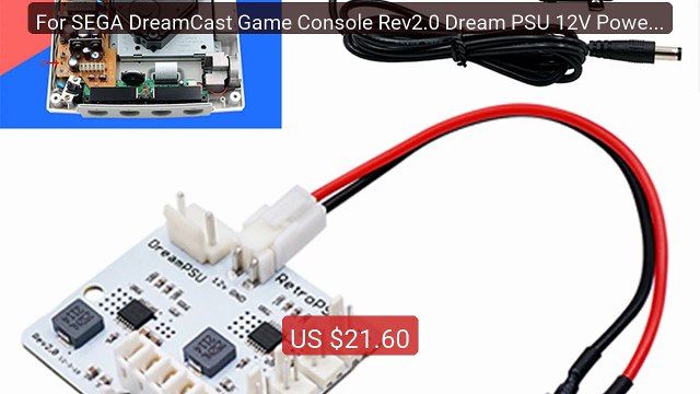 For SEGA DreamCast Game Console Rev2.0 Dream PSU 12V Power Supply ... Best Deal 2026 | Shop Now!