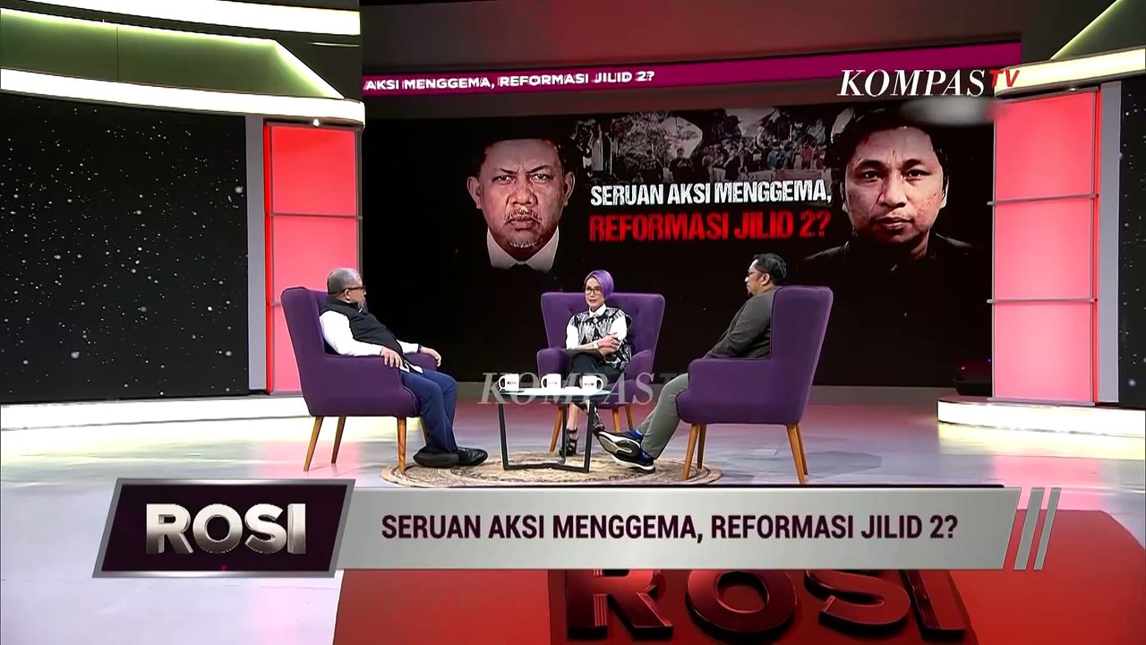 DEBAT! Fahri Hamzah Sebut Prabowo Korban Fitnah Masa Lalu, Feri Amsari Beda Pendapat | ROSI