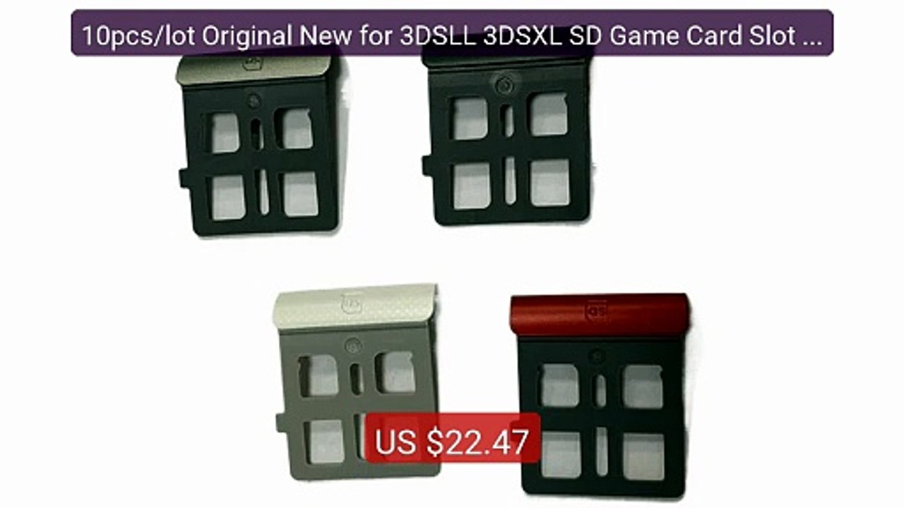 10pcs/lot Original New for 3DSLL 3DSXL SD Game Card Slot Cove... -- Amazing Value 2026 | Must Have!