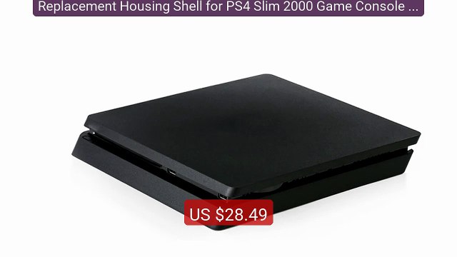 Replacement Housing Shell for PS4 Slim 2000 Game Console Black whit... Top Rated 2026 | Buy Now!
