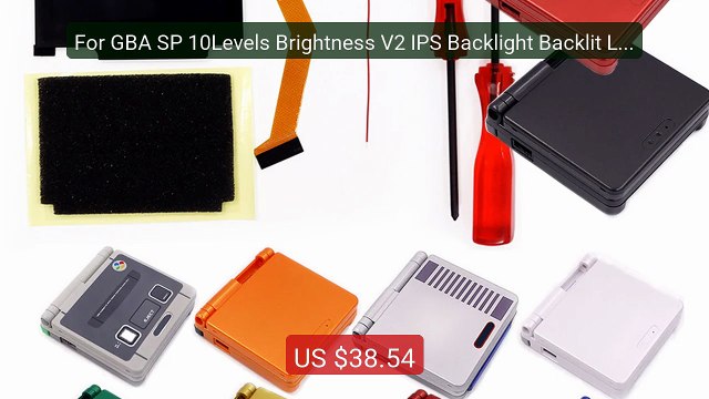 For GBA SP 10Levels Brightness V2 IPS Backlight Backlit LCD M... Amazing Value 2026 | Must Have!