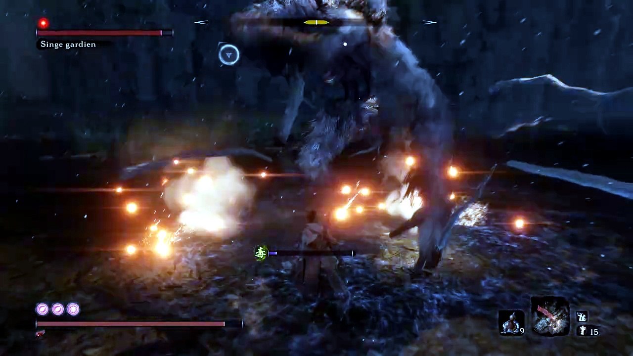 SEKIRO  SHADOWS DIE TWICE N-G+1 Boss fight Le singe gardien
