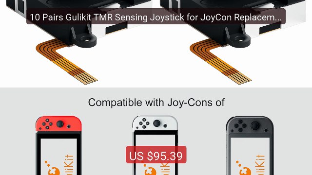 10 Pairs Gulikit TMR Sensing Joystick for JoyCon Replacement No Dri... Top Rated 2026 | Buy Now!