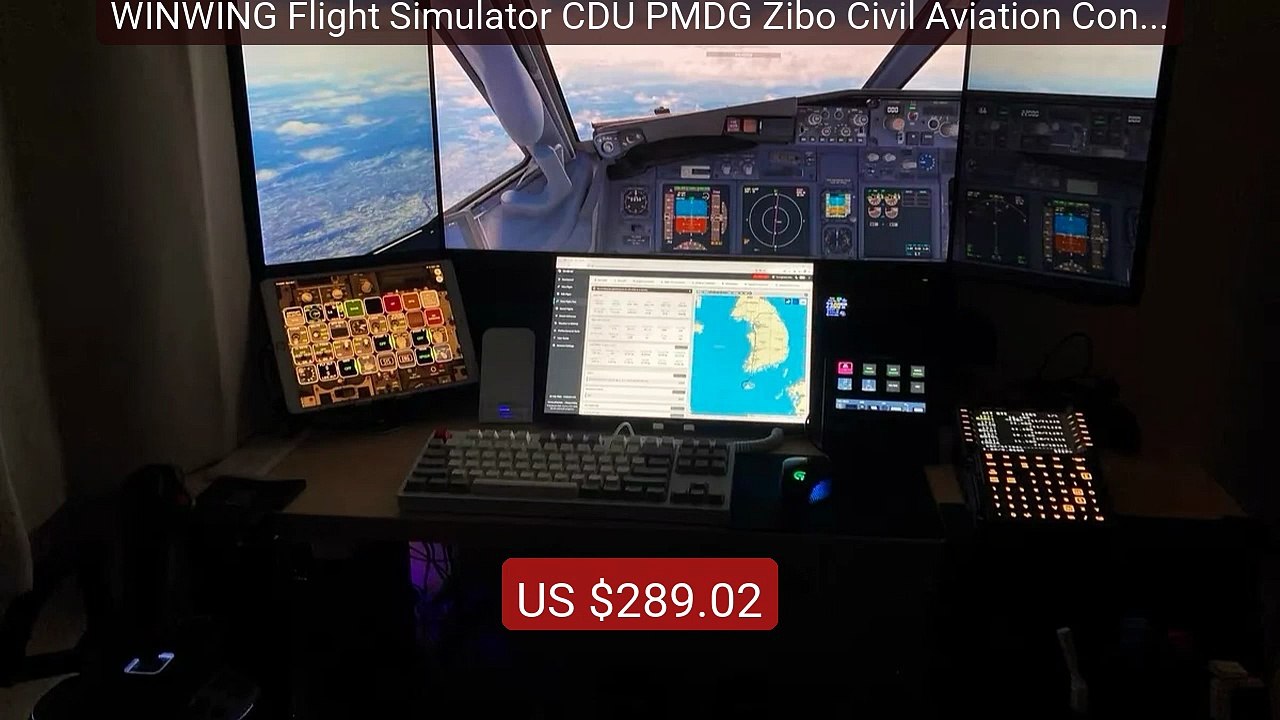 WINWING Flight Simulator CDU PMDG Zibo Civil Aviation Control... -- Amazing Value 2026 | Must Have!