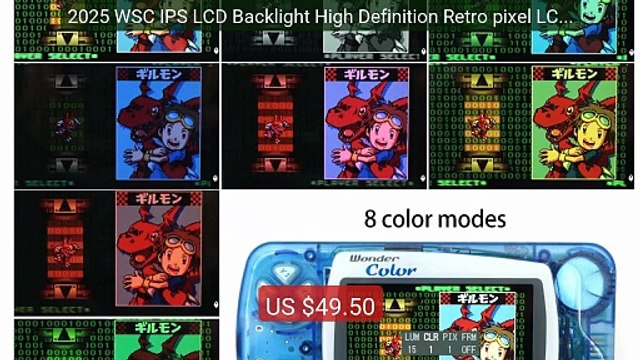 2025 WSC IPS LCD Backlight High Definition Retro pixel LCD Fo... Amazing Value 2026 | Must Have!