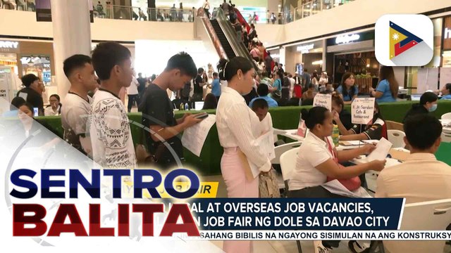 Higit 1,800 local at overseas job vacancies, alok sa Kalayaan Job Fair ng DOLE sa Davao City; KADIWA ng Pangulo Special Market, binuksan din | ulat ni JC Aliponga - PTV Davao