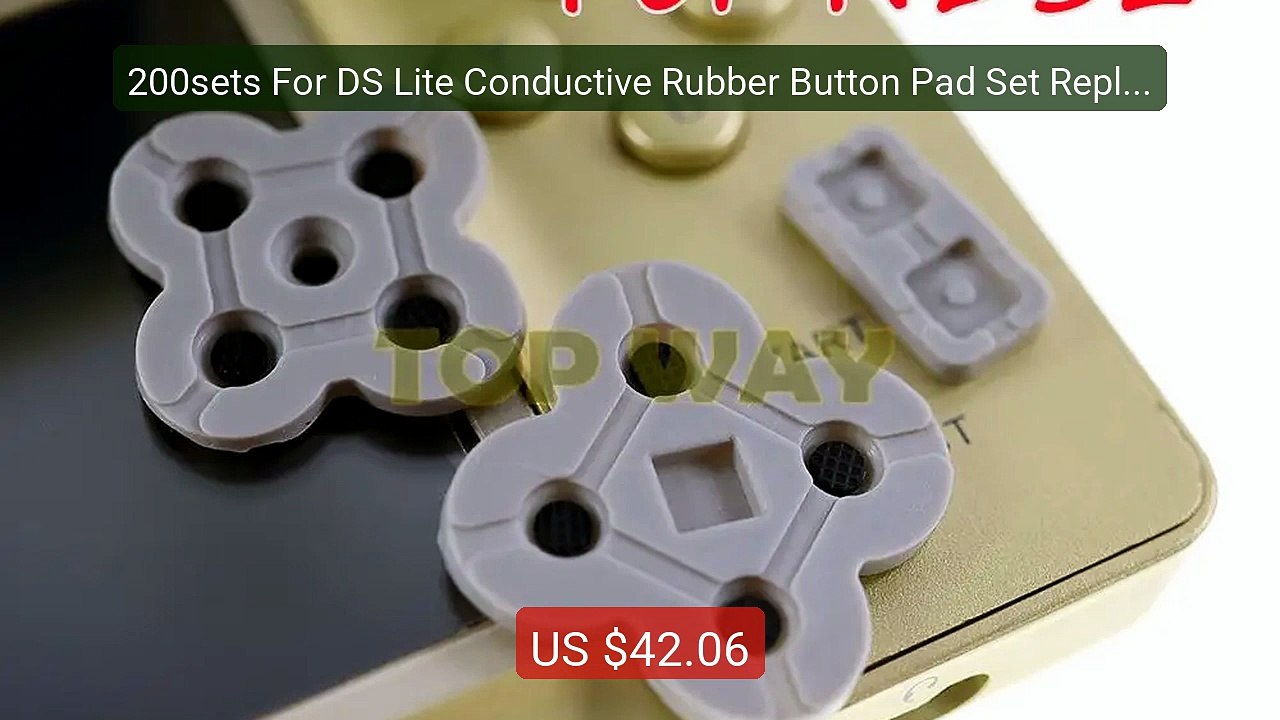 200sets For DS Lite Conductive Rubber Button Pad Set Replac... -- Top Pick 2026 | Unbeatable Price!