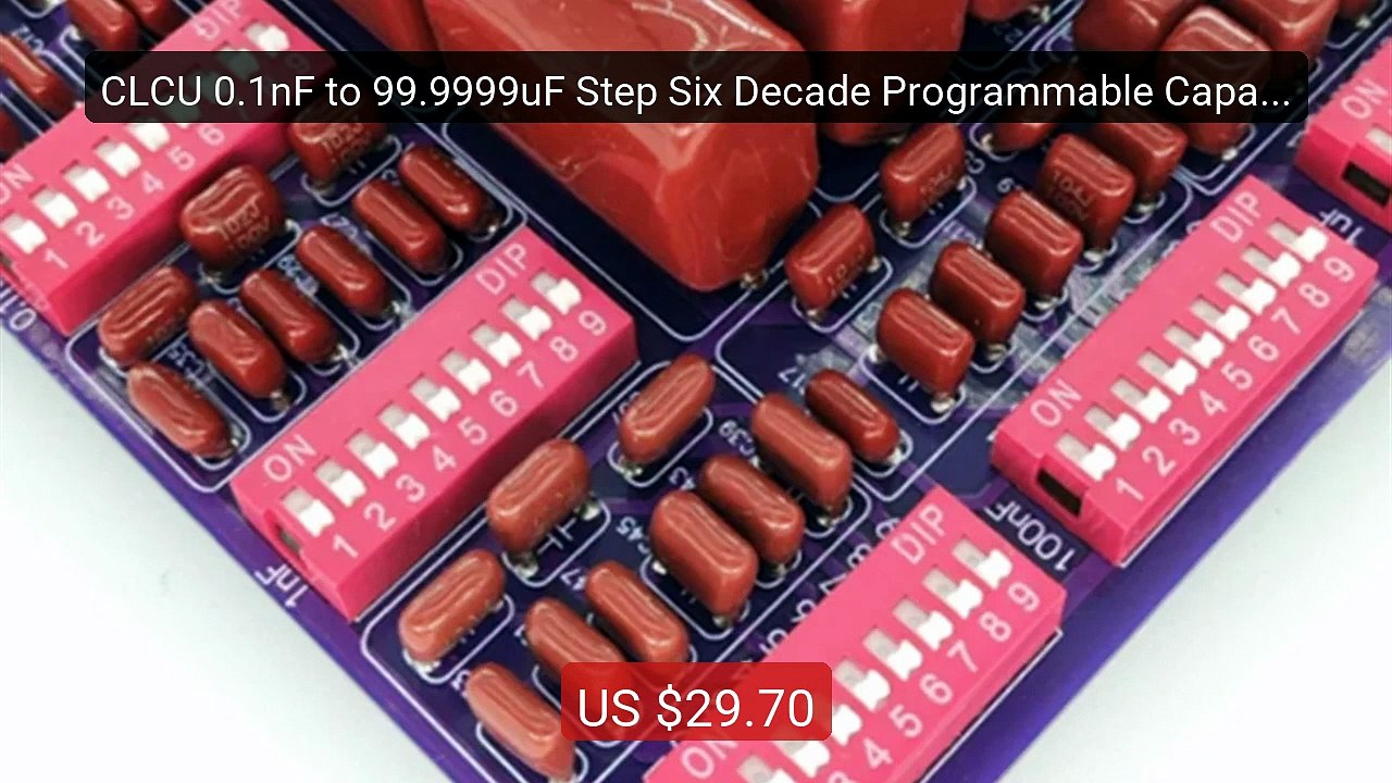 CLCU 0.1nF to 99.9999uF Step Six Decade Programmable Capacito... -- Amazing Value 2026 | Must Have!